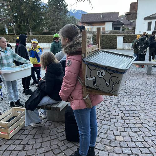 Kreative Schultaschen am Faschingsdienstag