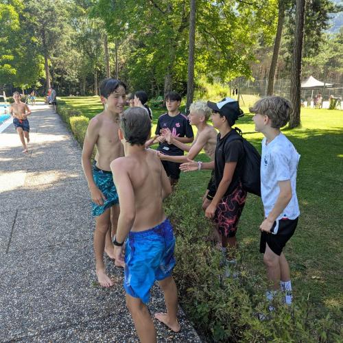 Schwimmen für den guten Zweck