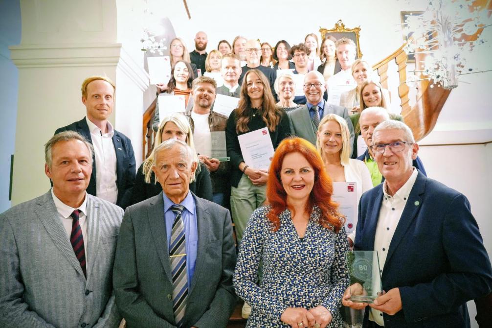 Übergabe BO Gütesiegel